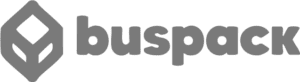 Logotipo de Buspack, empresa de transporte de paquetería