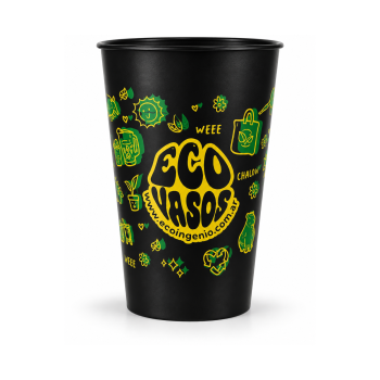 Vasos reutilizables premium